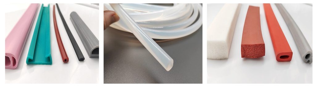 extruded silicone products